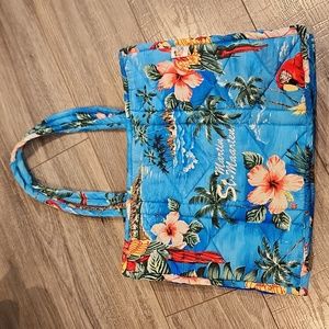 Rima Martin St. Martin Quilted Tote zippered Handbag w/ Wristlet